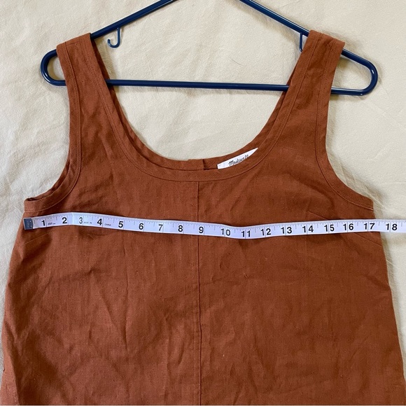 Madewell hemp-blend shirttail tank top - Picture 8 of 8